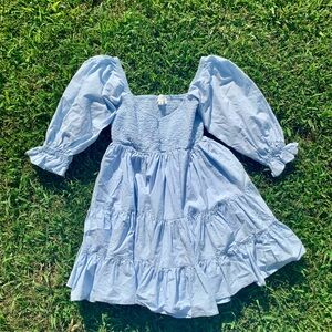 Mable blue mini dress size extra